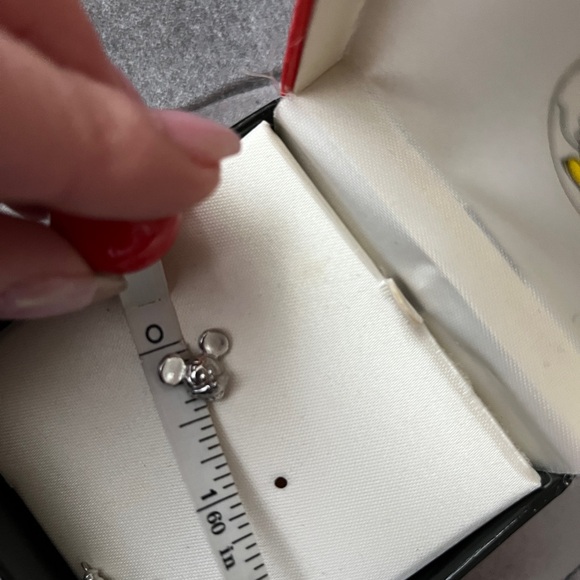 Mickey Vintage Silver plated Earrings - Picture 3 of 4